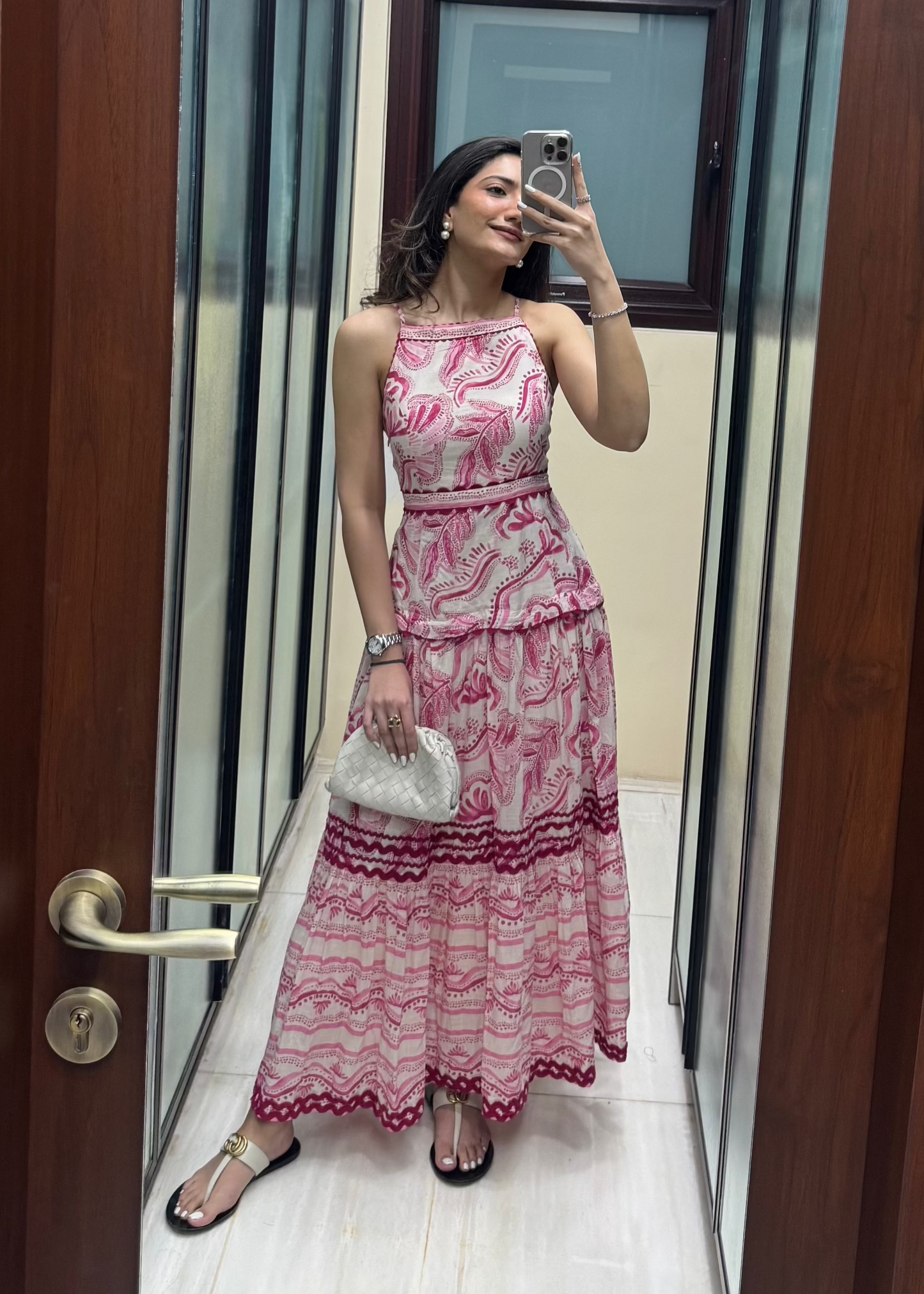 Tushita Mehta in Carol Printed Maxi | Style Island at Broadway