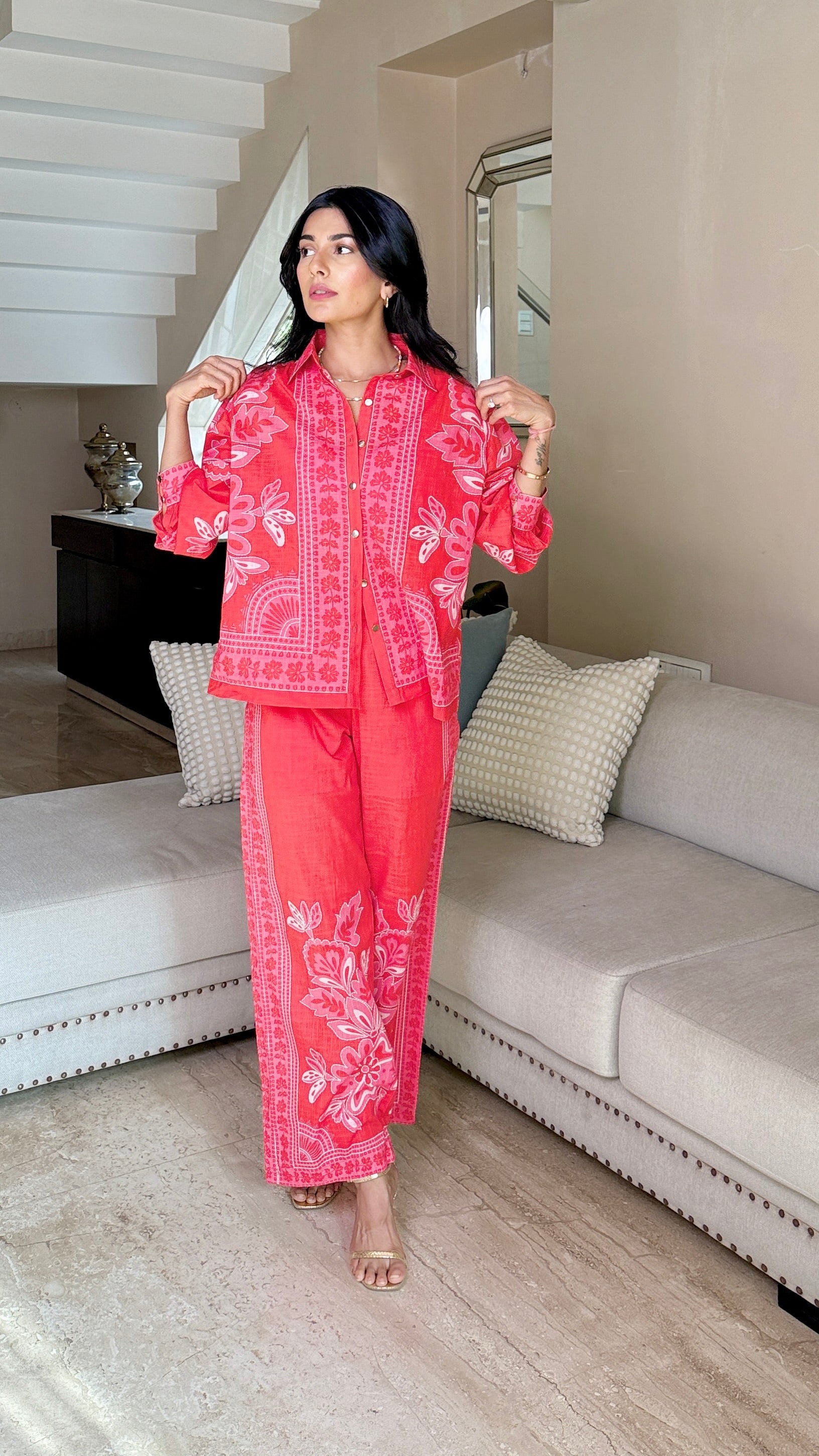 Sofia Printed Blouse | Style Island at Broadway