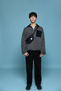 THE RWDY DENIM OVERSHIRT | SUNFADE BLACK | RWDY at Broadway