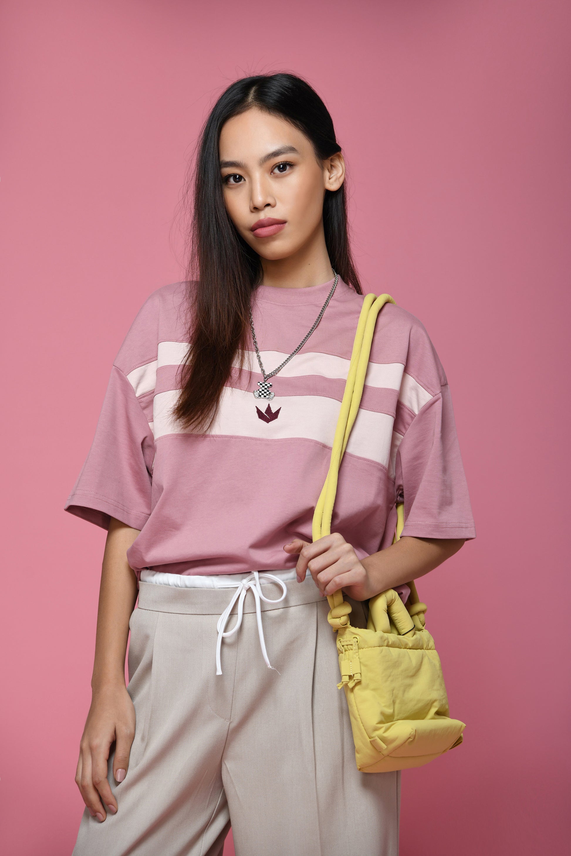 RWDY PANEL TEE |MUTED MAUVE | RWDY at Broadway