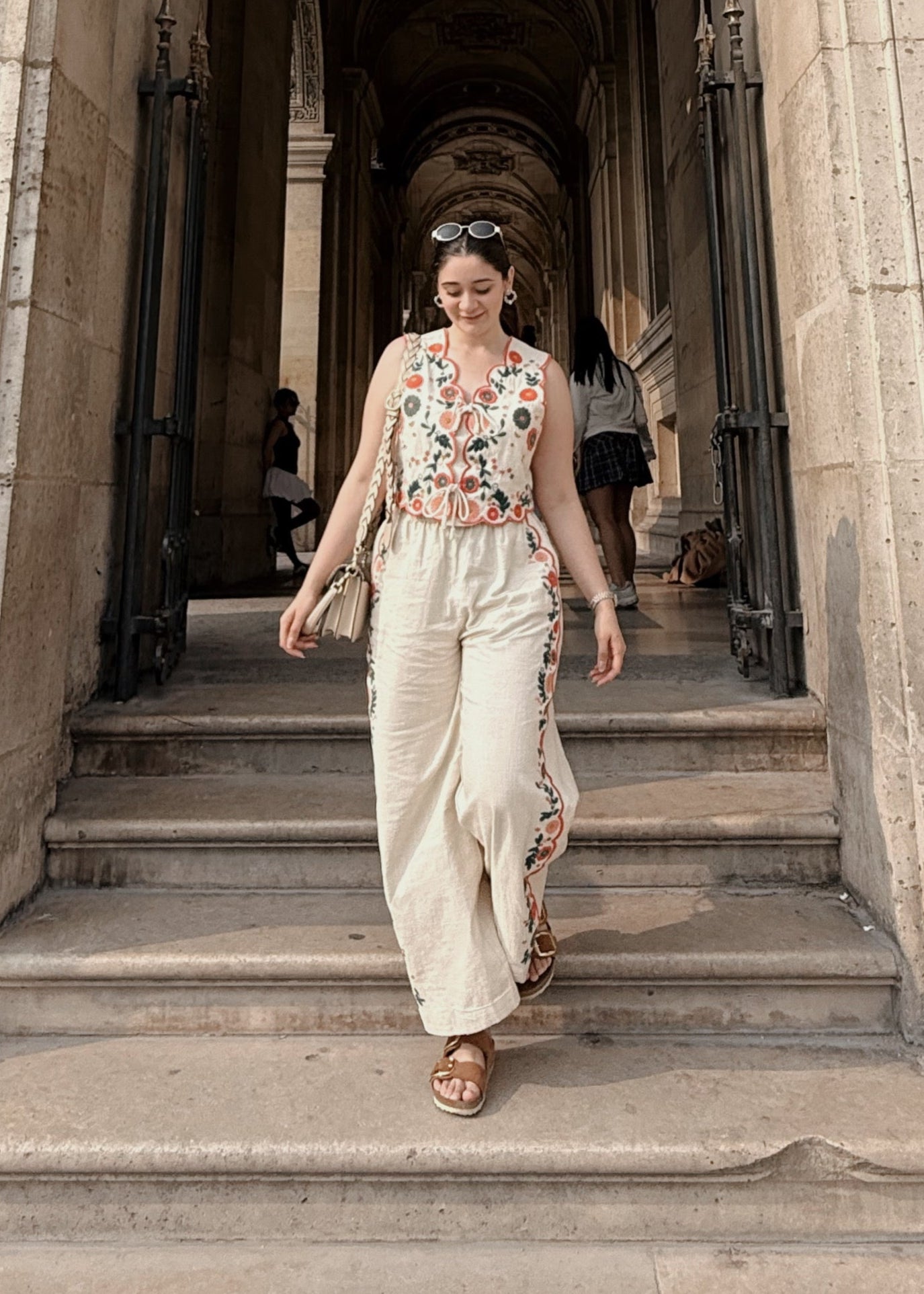 Margot Embroidered Pants | Style Island at Broadway