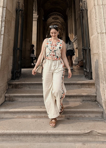 Margot Embroidered Pants | Style Island at Broadway