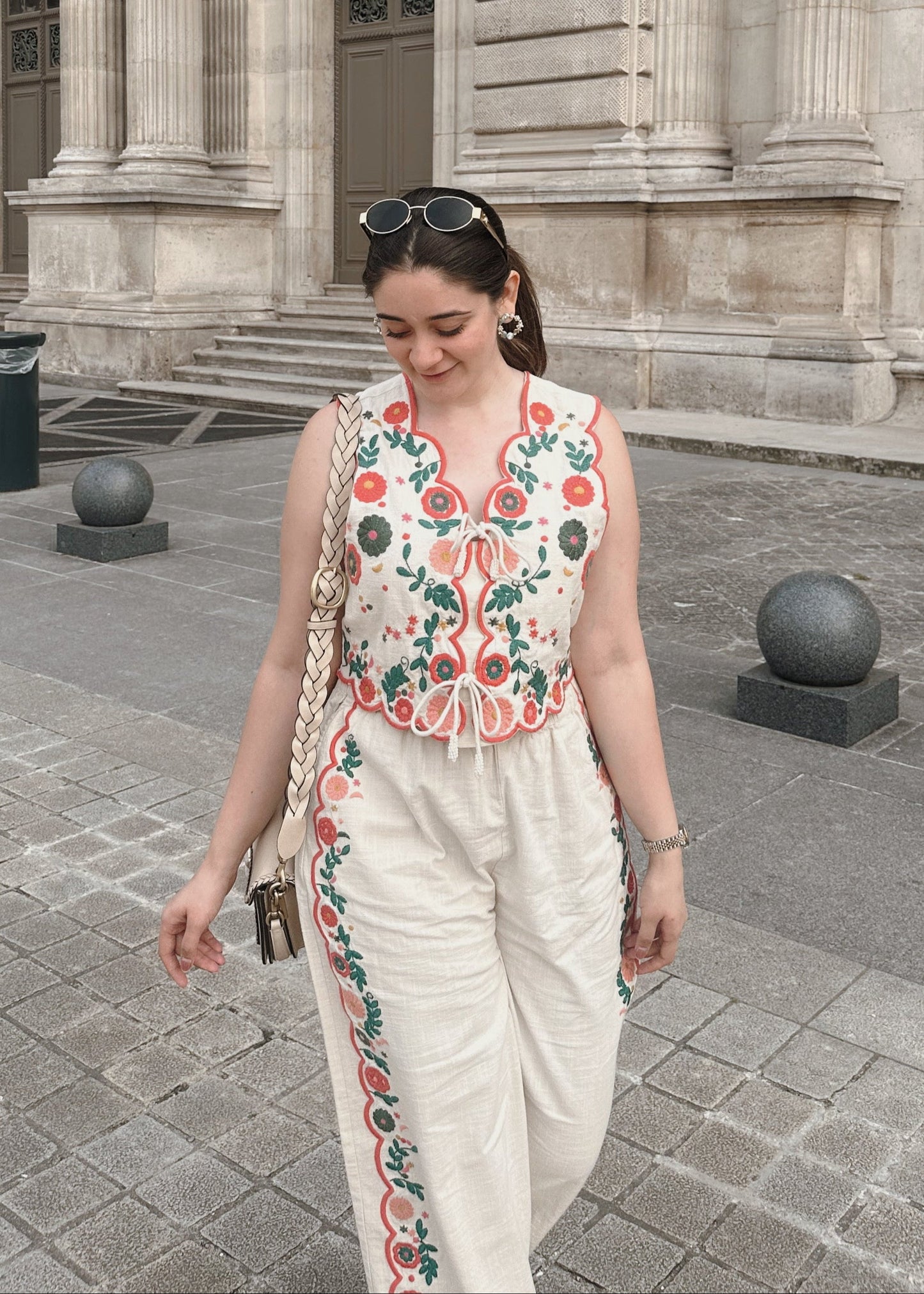 Margot Embroidered Top | Style Island at Broadway