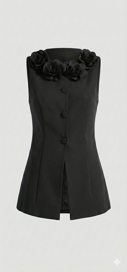 Neon Rose Vest
