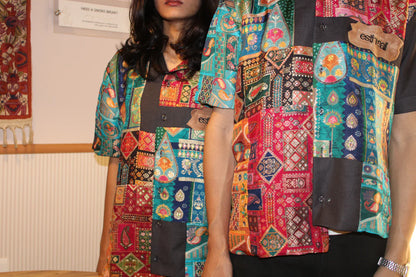 Kantboho Multicolour Oversize shirt | Esthreall at Broadway