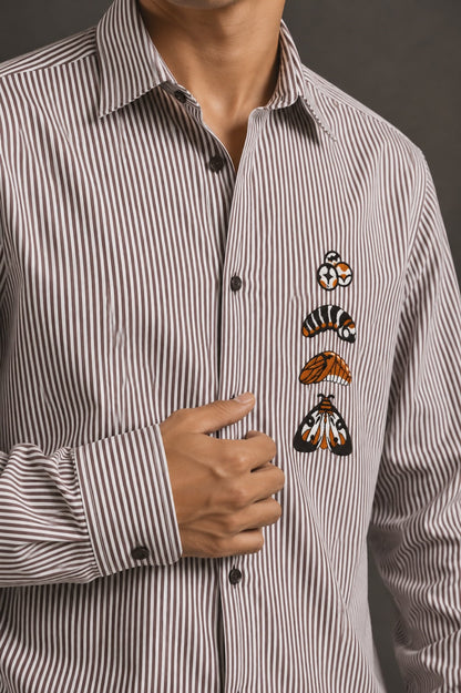 CYCLE OF LIFE OXFORD SHIRT