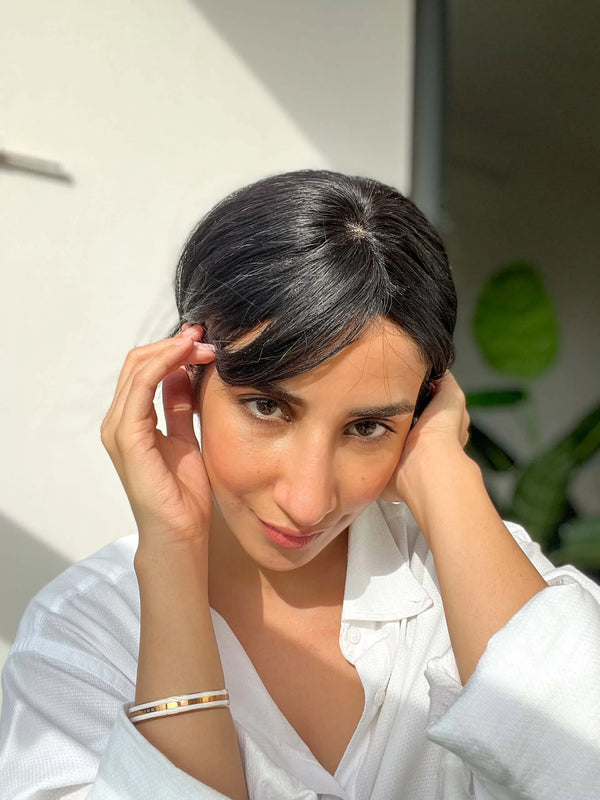 Tiny Topper with Bangs | Hair Topper | Nish Hair