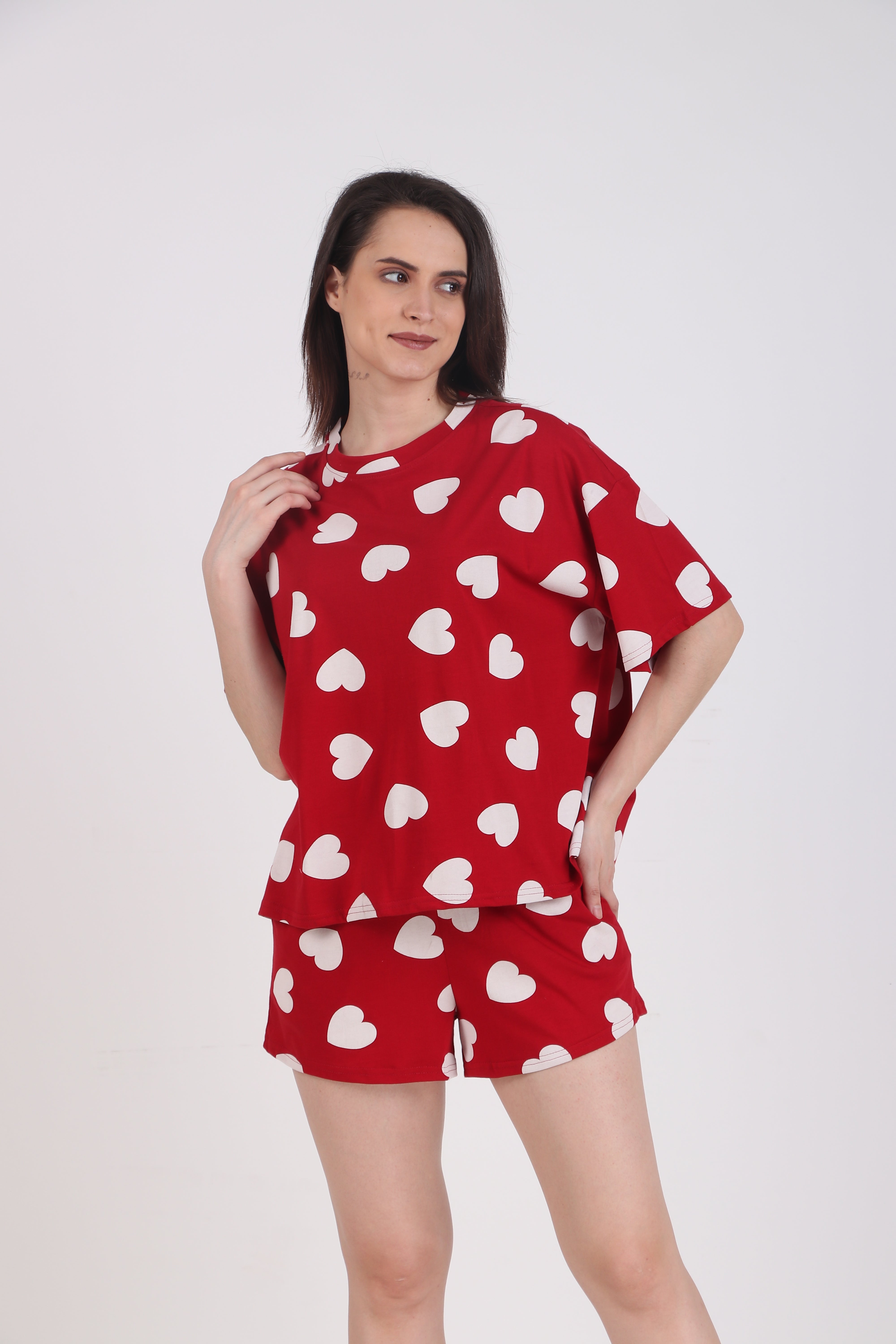 Heartful Shorts Set | Masha at Broadway