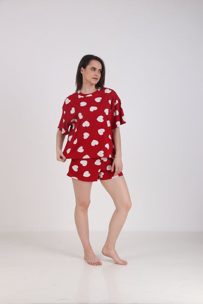 Heartful Shorts Set | Masha at Broadway