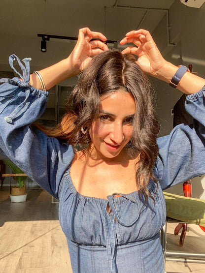 Silk Base Faux Scalpâ¢ â Hair Topper 2x6inch