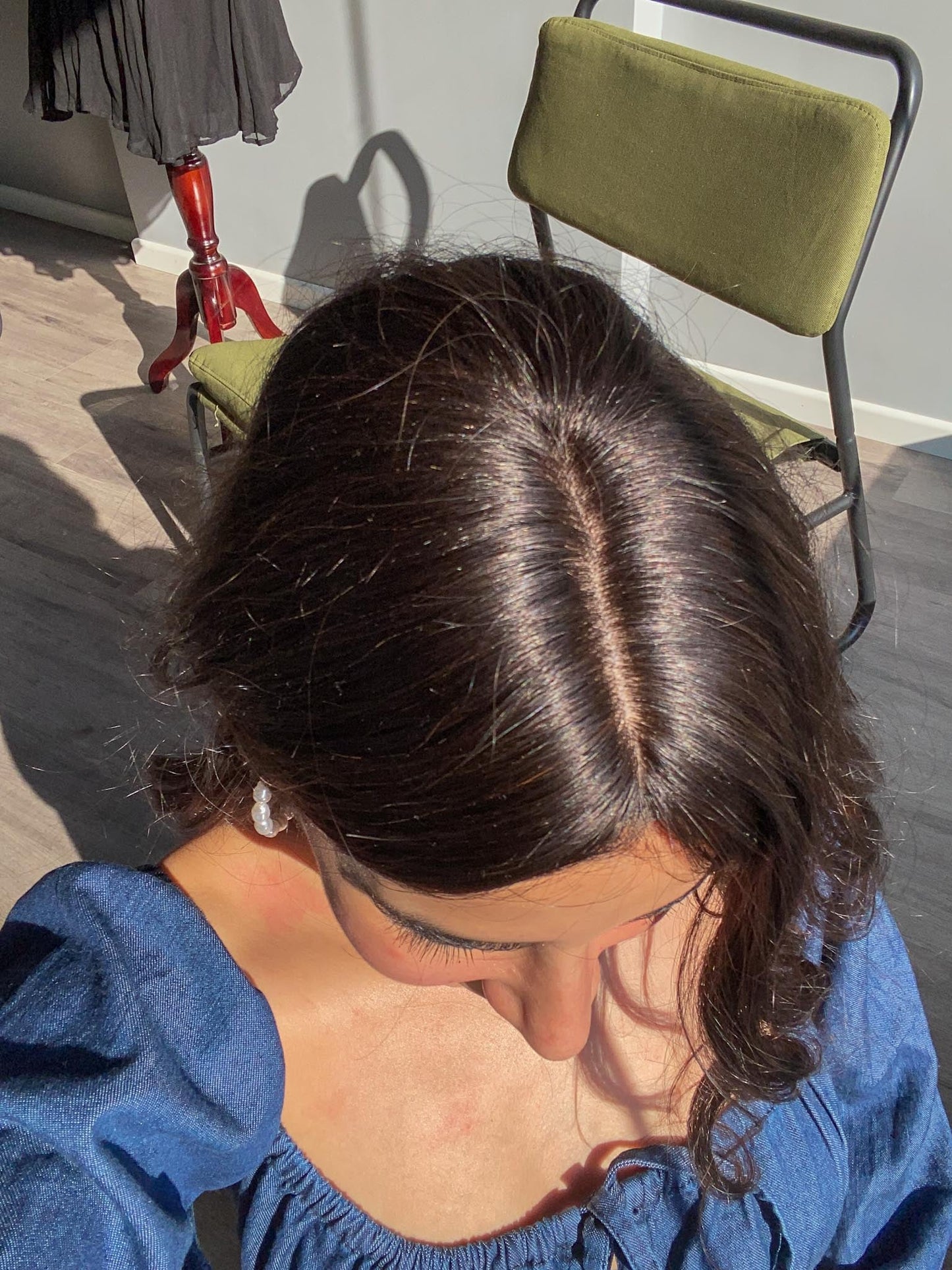 Silk Base Faux Scalpâ¢ â Hair Topper 2x6inch