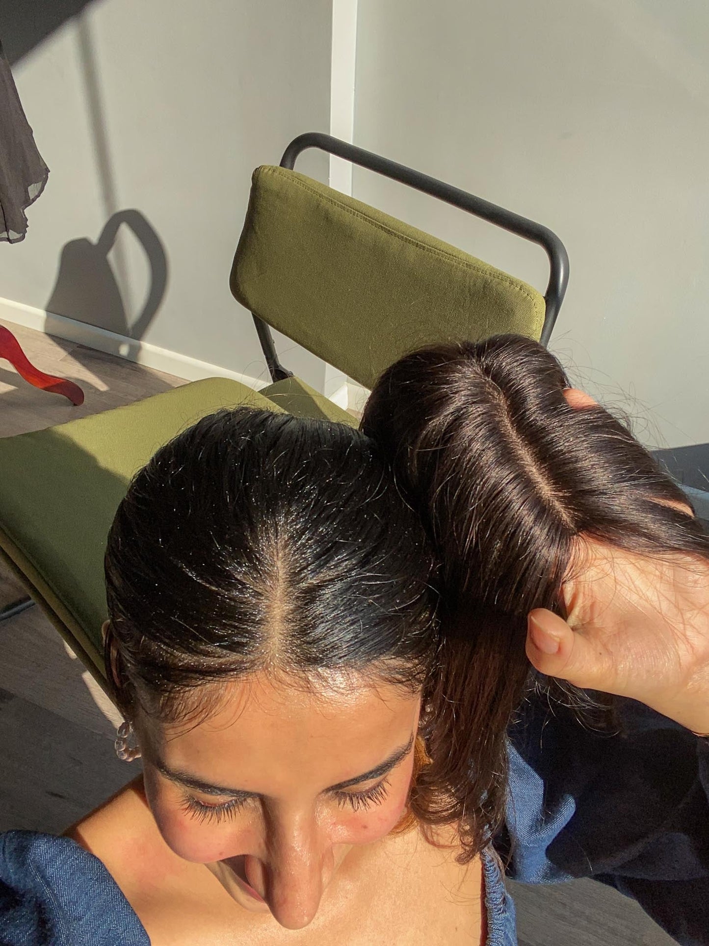 Silk Base Faux Scalpâ¢ â Hair Topper 2x6inch