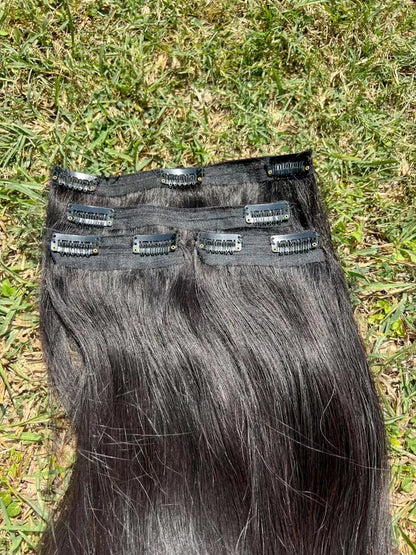 NATURAL BLACK – Classic Hair - CLIP In Extensions