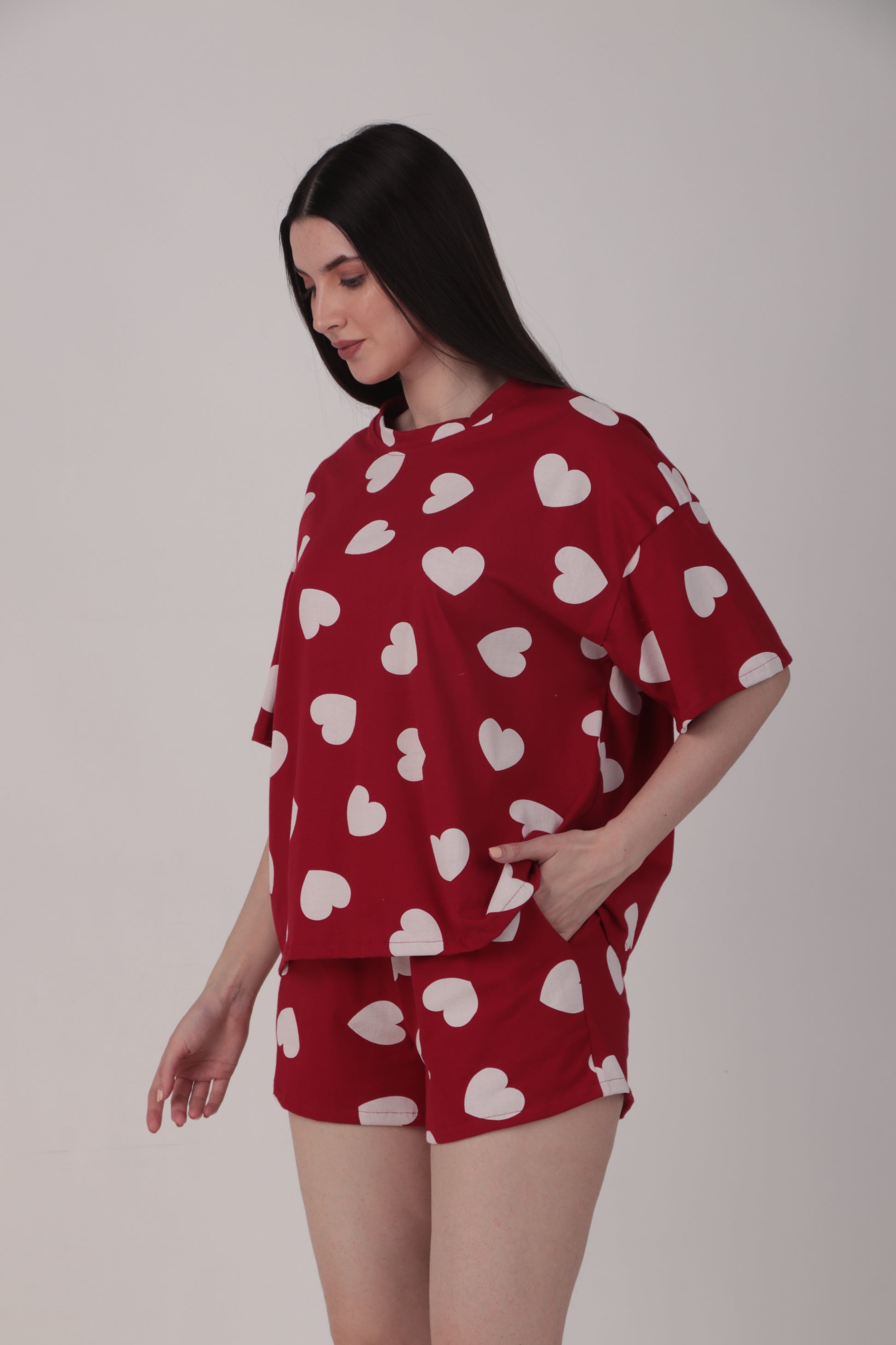Heartful Shorts Set | Masha at Broadway