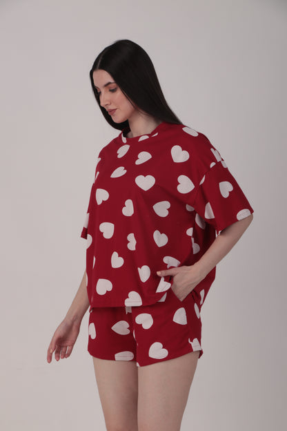 Heartful Shorts Set | Masha at Broadway