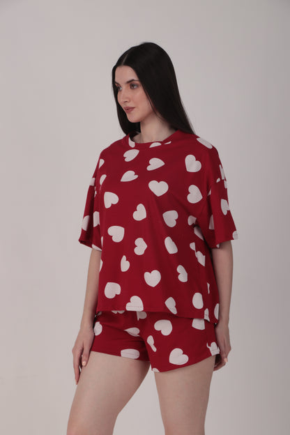 Heartful Shorts Set | Masha at Broadway