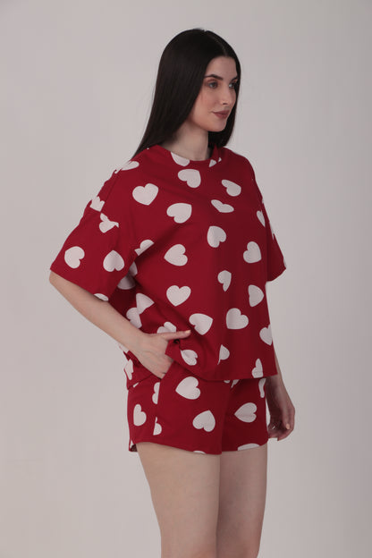 Heartful Shorts Set | Masha at Broadway