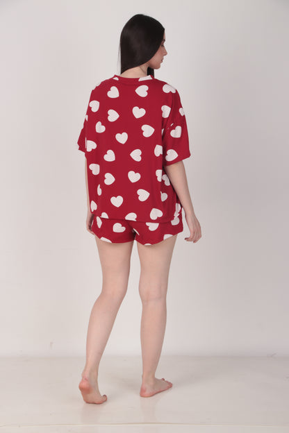 Heartful Shorts Set | Masha at Broadway
