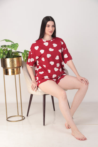 Heartful Shorts Set | Masha at Broadway
