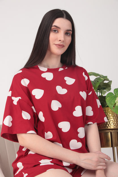 Heartful Shorts Set | Masha at Broadway