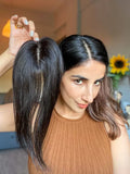 Mini Scalp Topper – 2×3 Silk Base Hair Topper | Nish Hair at Broadway