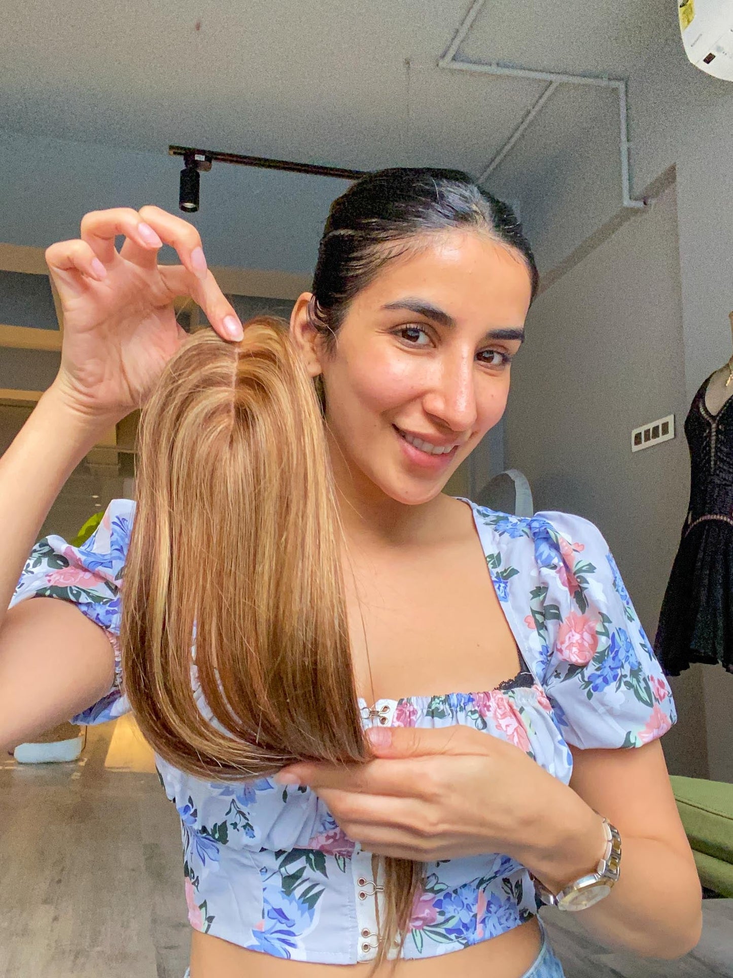 Scalp Topper Silk Base Hair Topper 2.5 X 3.5