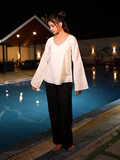 Masakali Linen Top