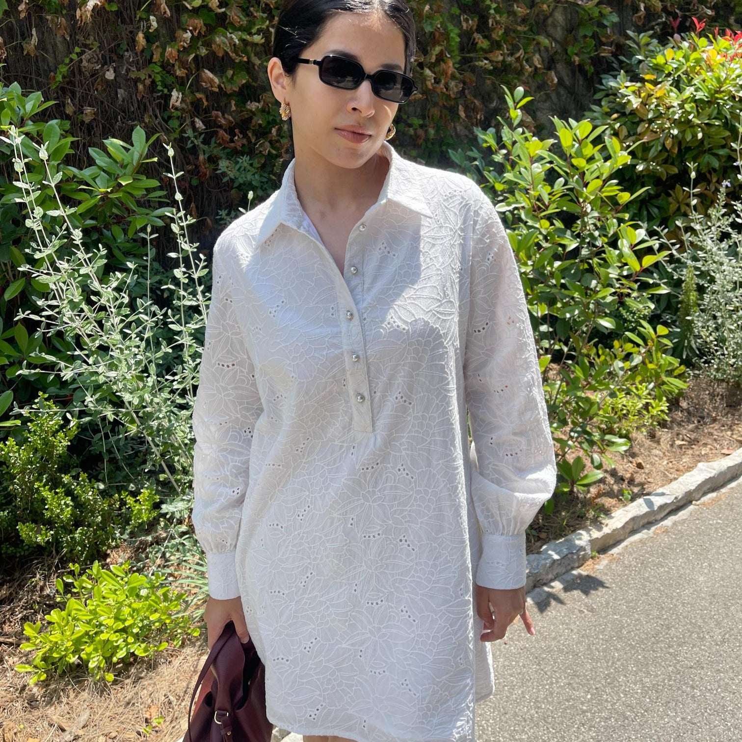 Kia Shirt Dress | Around The City at Broadway