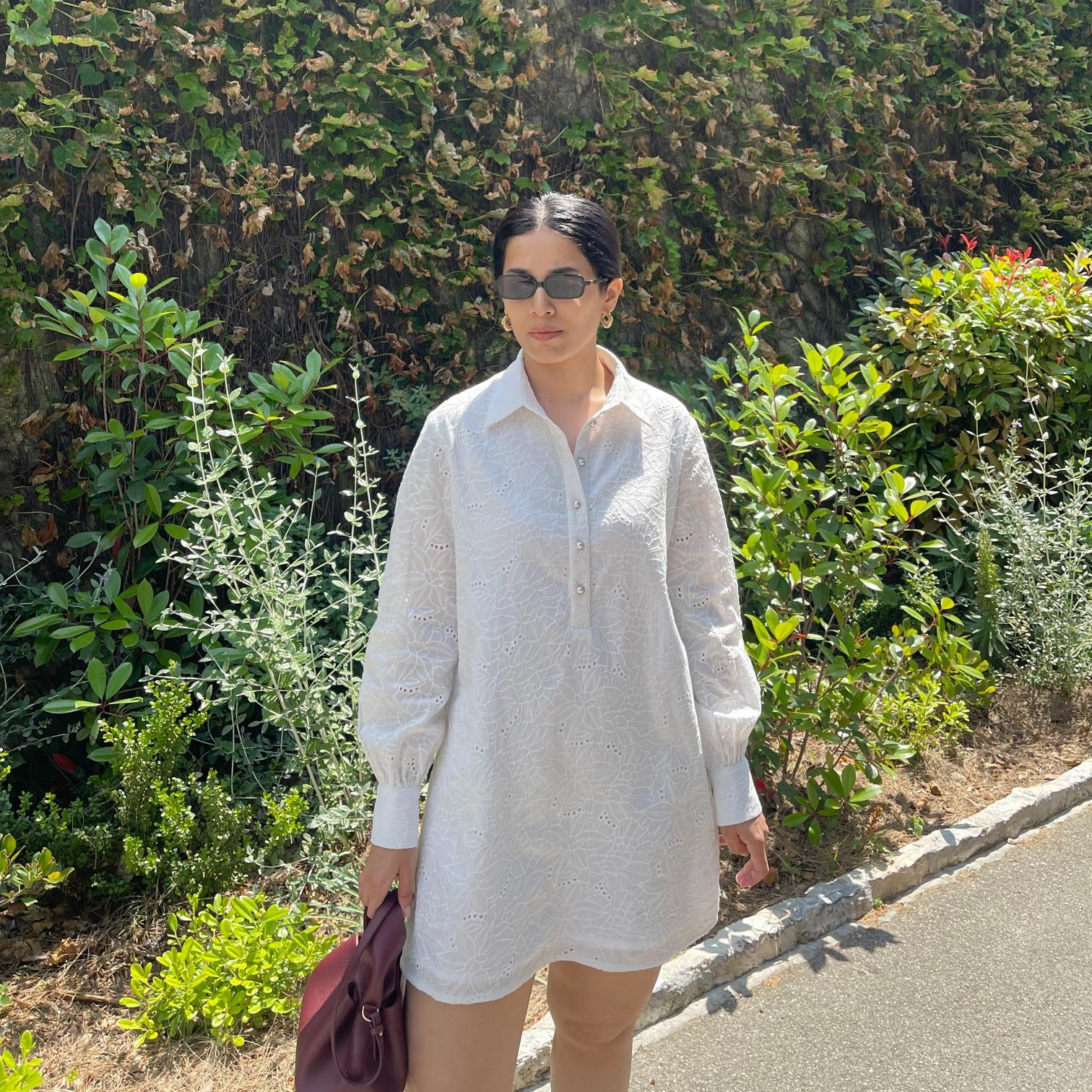 Kia Shirt Dress | Around The City at Broadway