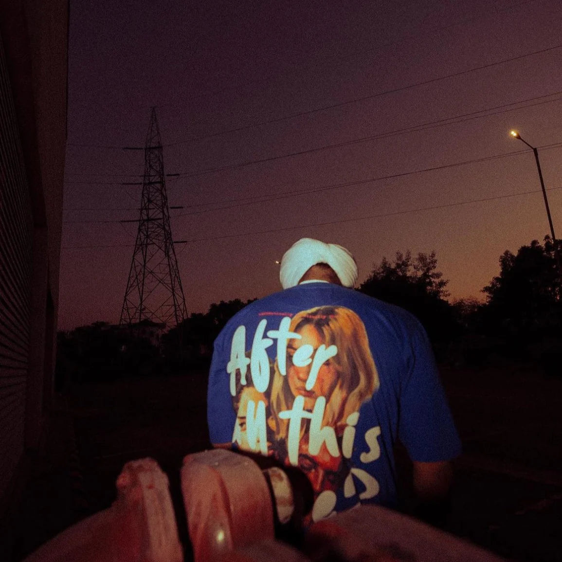 4EverMore Royalblue Oversize Tee | Esthreall at Broadway