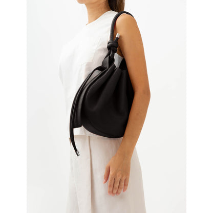 INA BAG MEDIUM PEBBLE BLACK