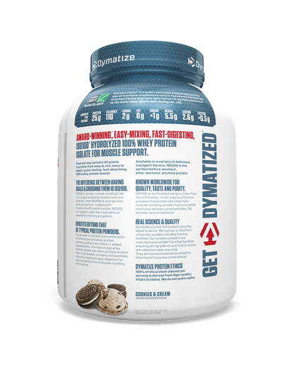 Dymatize ISO 100 5lbs Cookies & Cream