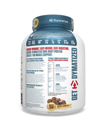 Dymatize ISO 100 5lbs Gourmet Chocolate