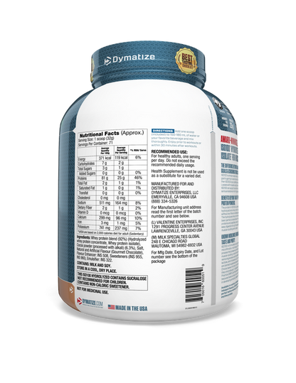 Dymatize ISO 100 5lbs Gourmet Chocolate