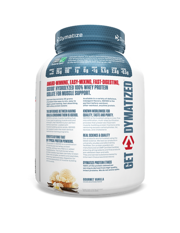 Dymatize ISO 100 5lbs Gourmet Vanilla