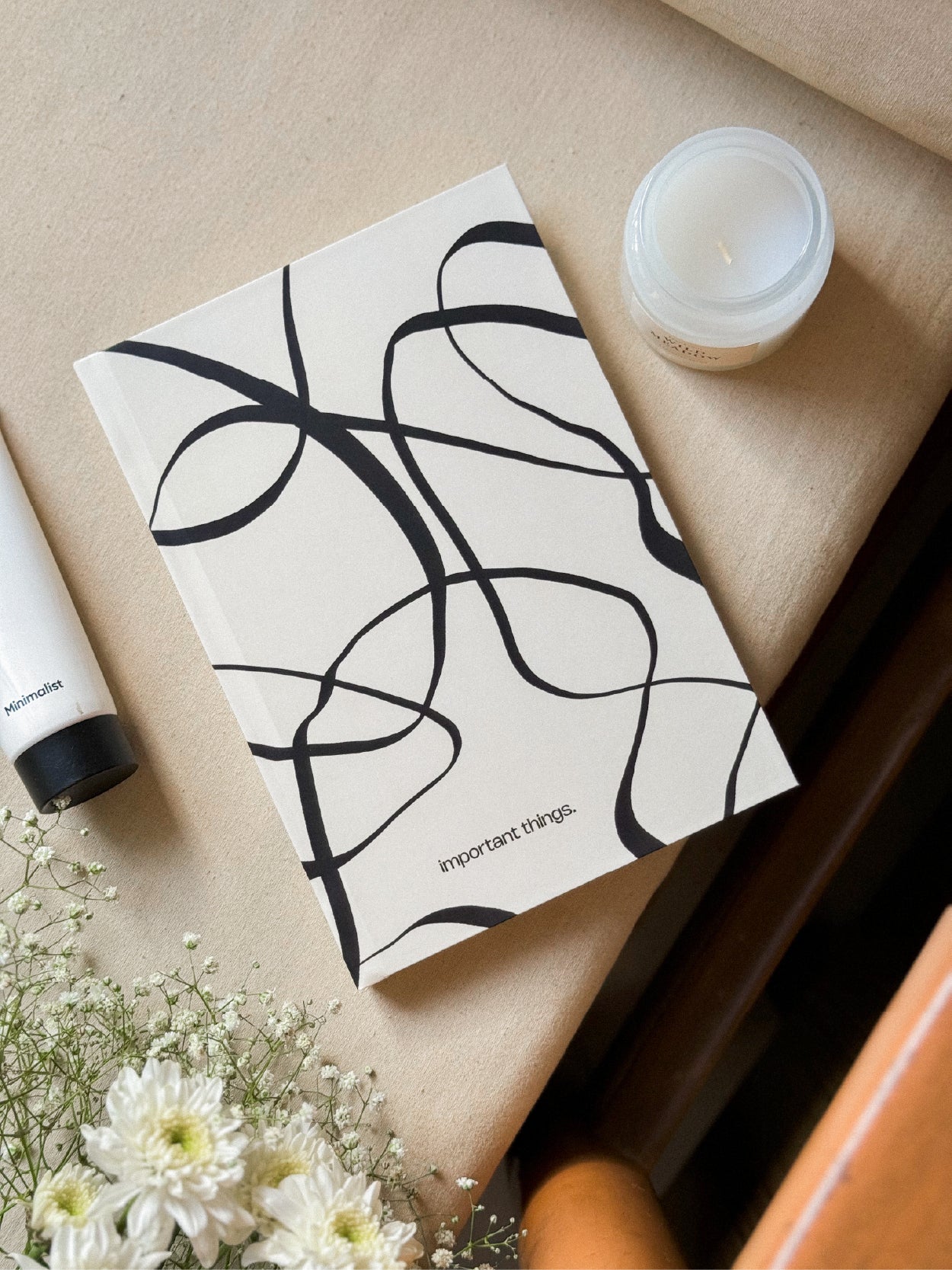 Important Things | A5 Hardcover Notebook | Aligning Dots at Broadway