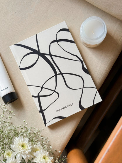 Important Things | A5 Hardcover Notebook | Aligning Dots at Broadway