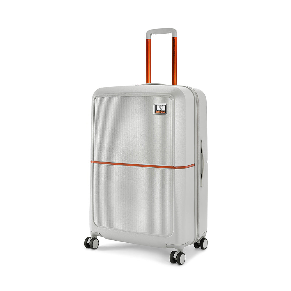 Caliber Large Hard Luggage -Cloud Grey-Large | Urban Jungle at Broadway