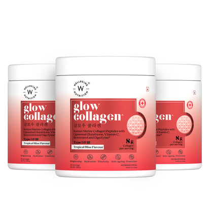 Glow Collagen Tropical Bliss Flavor - 250G