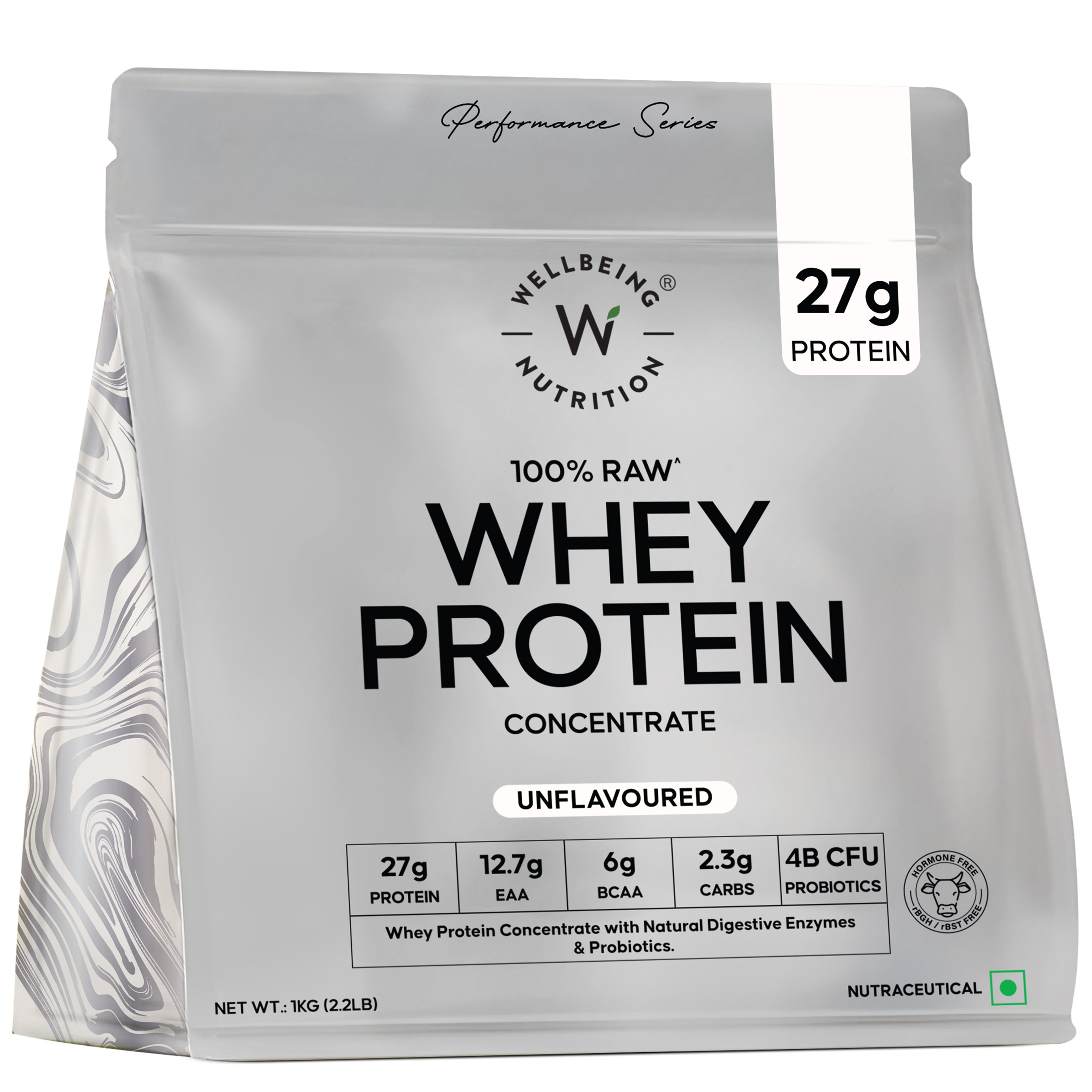 Whey Protein Concentrate Unflavored | Wellbeing Nutrition at Broadway