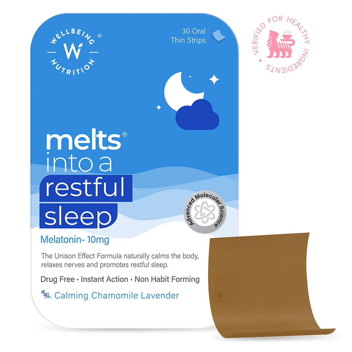 Restful Sleep Melts (10mg)
