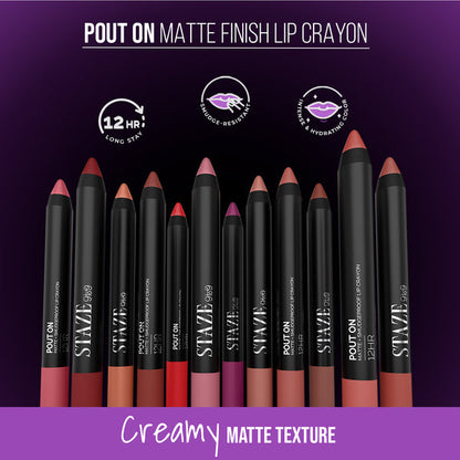 Staze Pout On Lip Crayon | Staze at Broadway