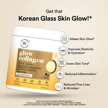 Glow Collagen Pina Colada Flavor - 250G