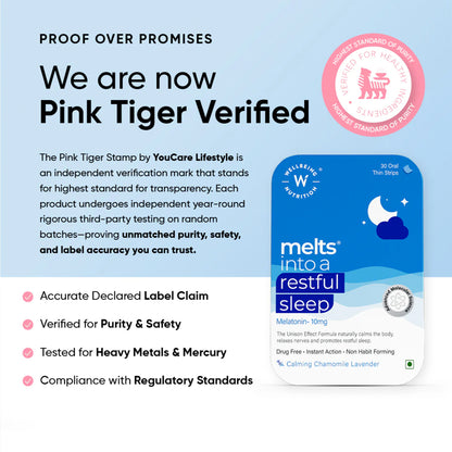 Restful Sleep Melts (10mg)