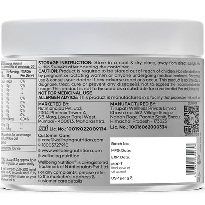 Pure Micronized Creatine Powder Monohydrate - Unflavoured 100G