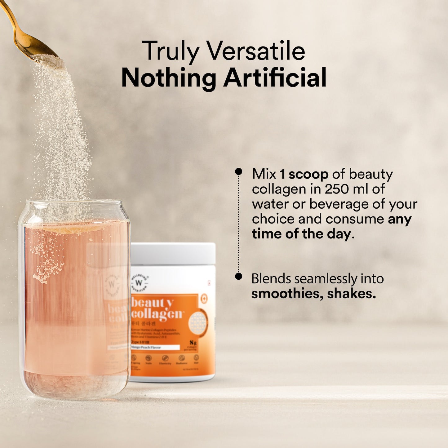 Beauty Collagen Mango Peach Flavor - 250G