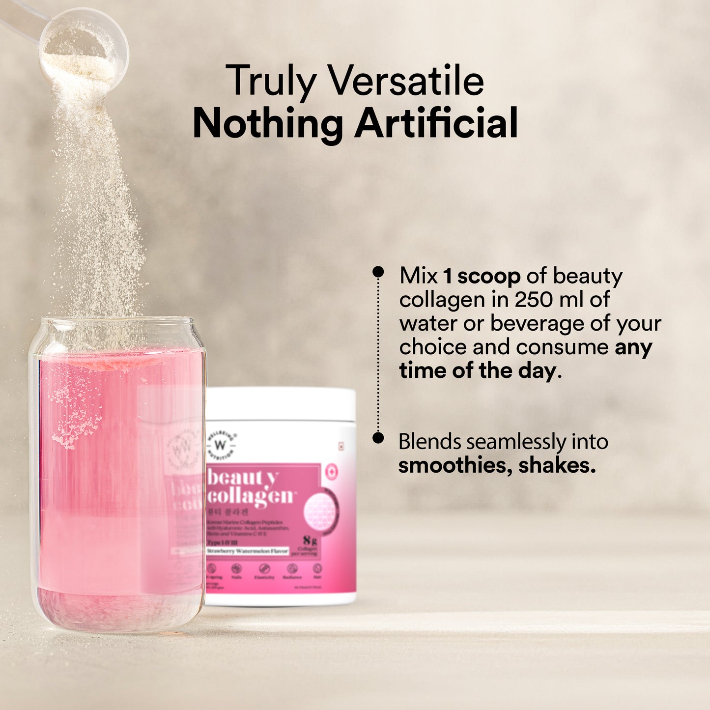 Beauty Collagen Strawberry Watermelon Flavor - 250G