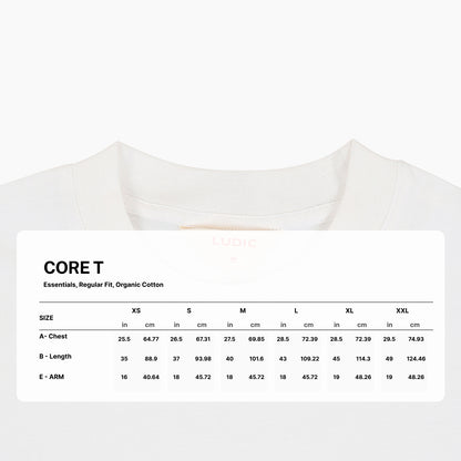 Core T Crisp White