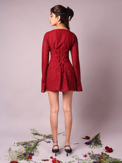 Poppy micro corset Dress