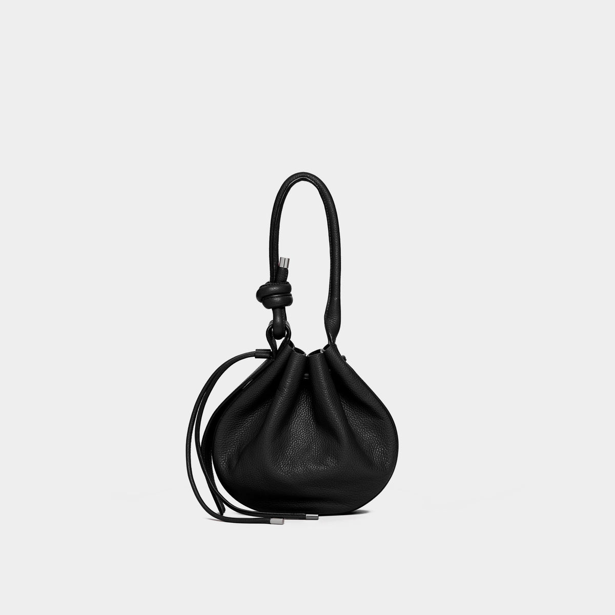 INA BAG MEDIUM PEBBLE BLACK